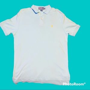Polo RL LIGHT BLUE. 'Can fit if you wear large’
